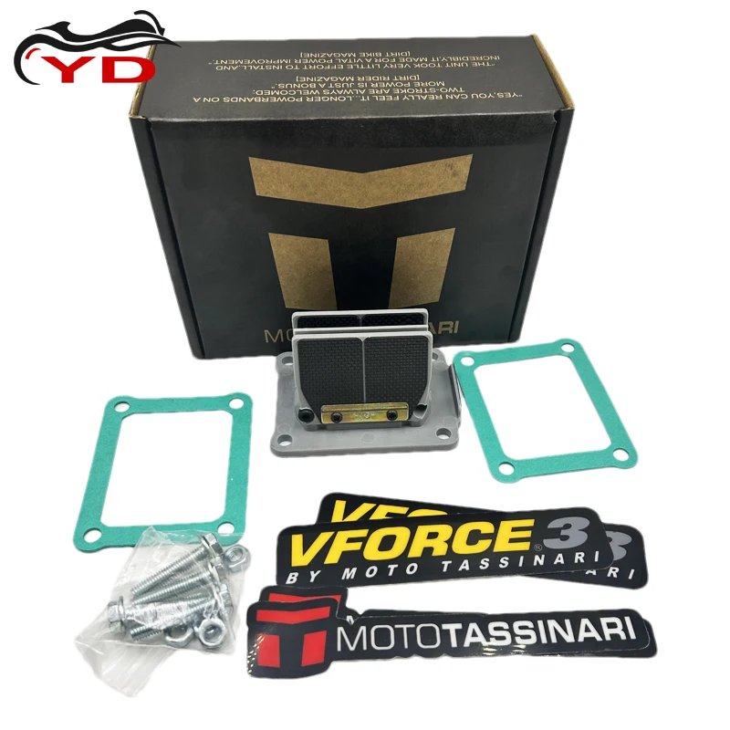 Motorcycle VForce For HONDA CR125 NSR 1987-2000 2002 V-Force Delta 2 Reed Valve Cage system