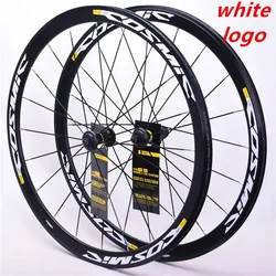 700C Latest high quality 40/50mm Hot sale  V brake bike road wheel road disc bicycle wheelset aluminum cosmic Fixed gear set