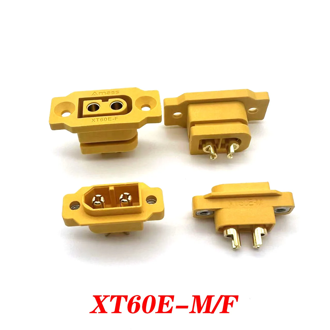 XT60E-F/M male female model aircraft power fixable battery cuts telle plug motor esc XT60h plug