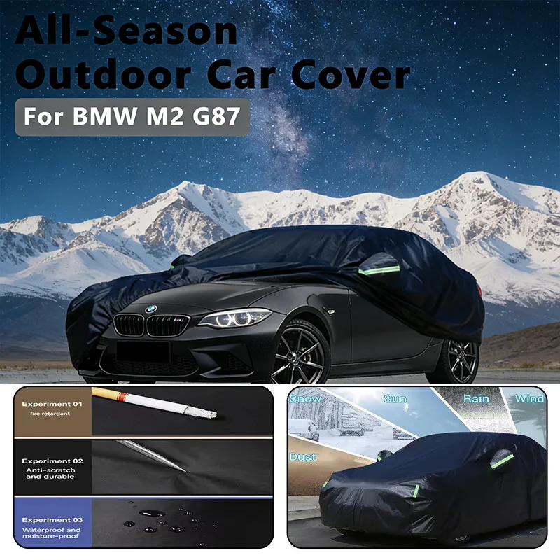 

Car covers for BMW M2 G87 Outdoor Protection Full Car Covers Snow Cover Sunshade Waterproof Dustproof Exterior