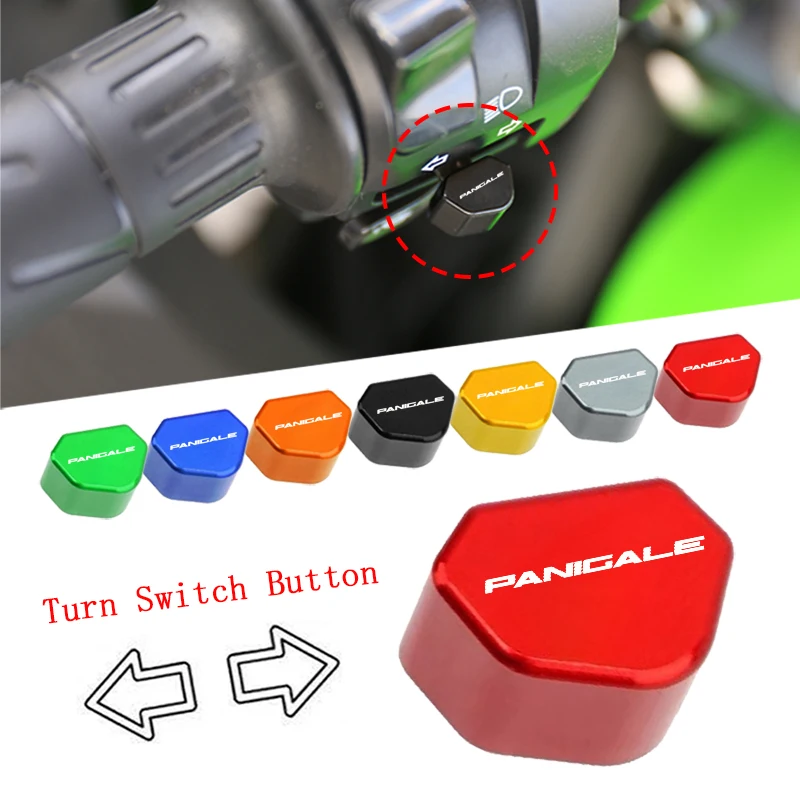 

Для Ducati Panigale 899 959 1299 1199 S R G V4 KN: Алюминиевая кнопка переключения сигналов поворота с ЧПУ для мотоцикла, колпачок для ключа зажигания
