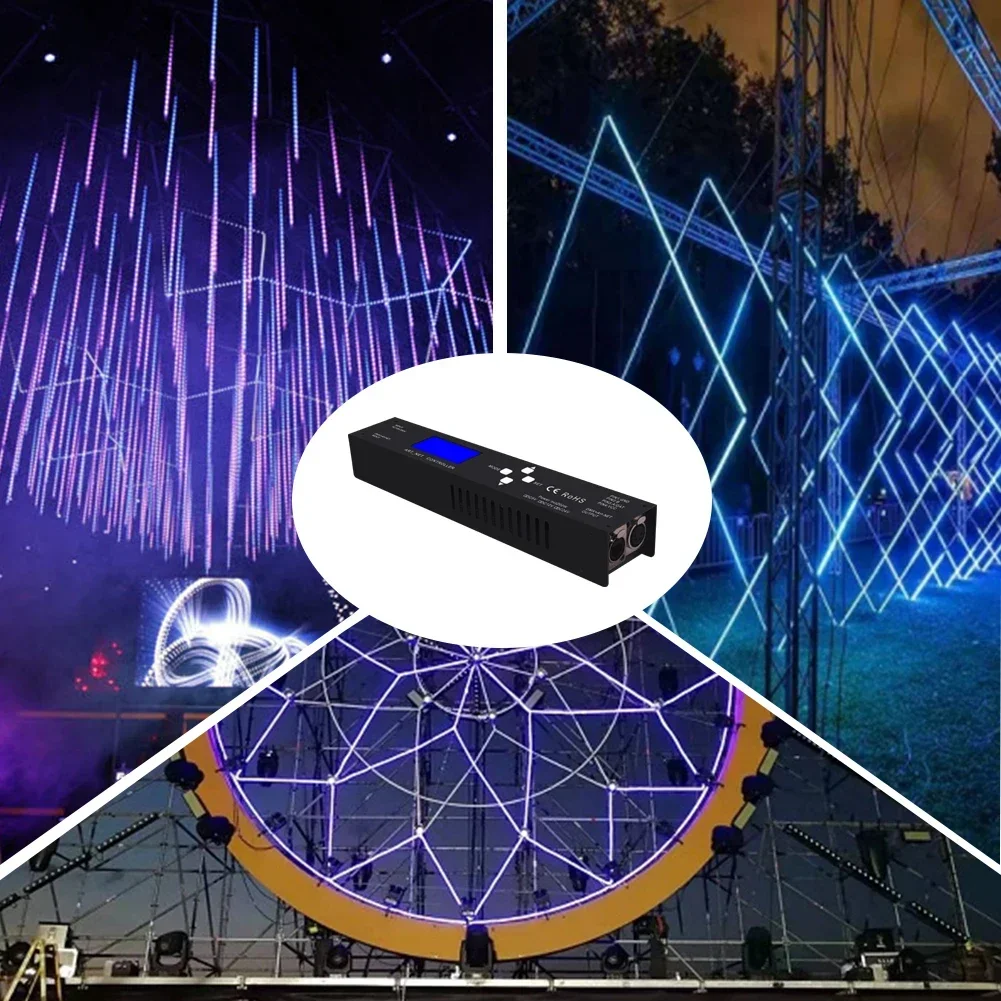 2021 China Fabrikanten SPI-controller 4 Universele Artnet RGB Led DMX-controllers verkopen goed