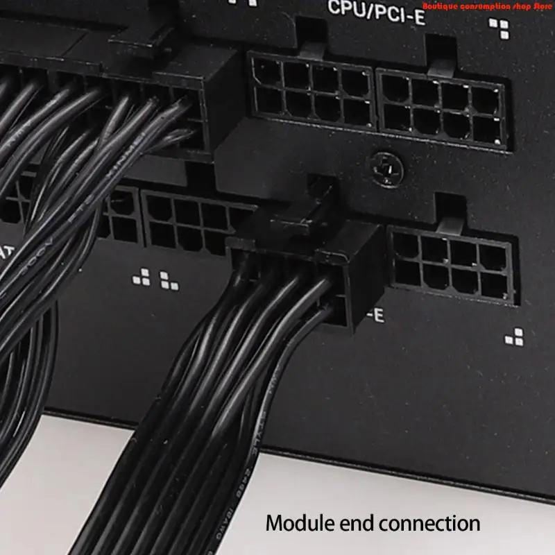 L9NA Efficient 8Pin to 6+2 Pin PCIE GPU Power Cable 100cm for Series Power Supply Units