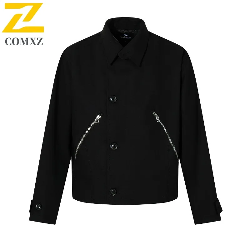 

COMXZ Men's Racing Jacket 2025 Lightweight Windproof Style Daily Outing Valley Jackets Weekend Camping Breathable Design Jackets