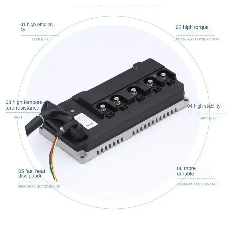 

Hot Sales60V-72V 3000W Sine Wave Electric Vehicle Controller Brushless Silent Electric Vehicle Controller New