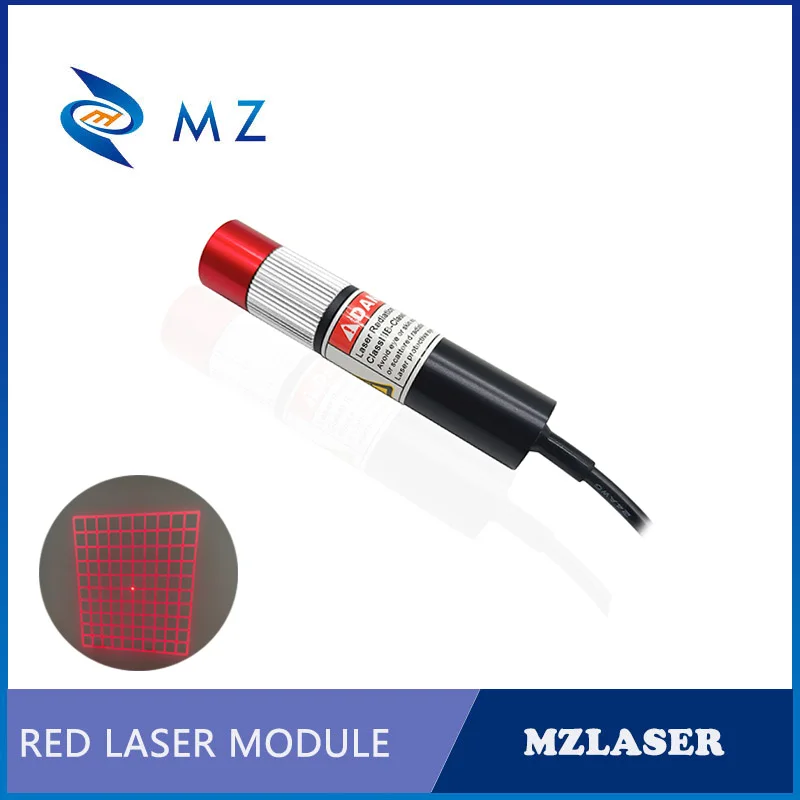 Imagem -05 - Módulo de Diodo Laser Grade Vermelha Ajustável Focando D16 mm 660nm Lente de Ponto 30mw Adaptador e Suporte de Grau Industrial Venda Quente