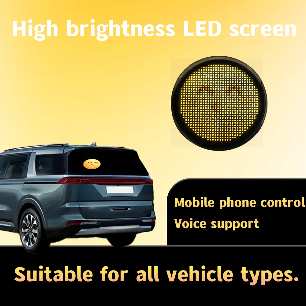 Universal High Brightness LED Screen Suitable for All Vehicle Types Joyful Horse Master