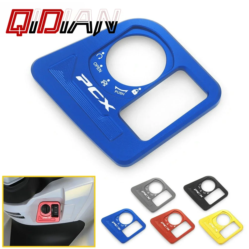 

Motorcycle Accessories For Honda PCX125 PCX160 PCX 125 160 Ignition Switch Cover Electric Door Lock Button Cover Protector