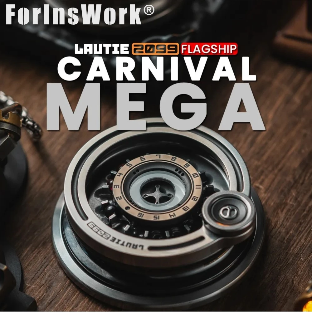 LAUTIE Carnival Mega Spinner Magnetic Coupling Structure Super Flagship Product 2099 Series Limited Edition Toys Office Desk