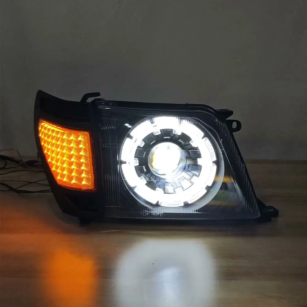 

Pair Car Headlights Turn Signal For Toyota LAND CRUISER PRADO LC90 FJ90 RZJ90 VZJ95 KZJ95 1998 1999 2000 2001