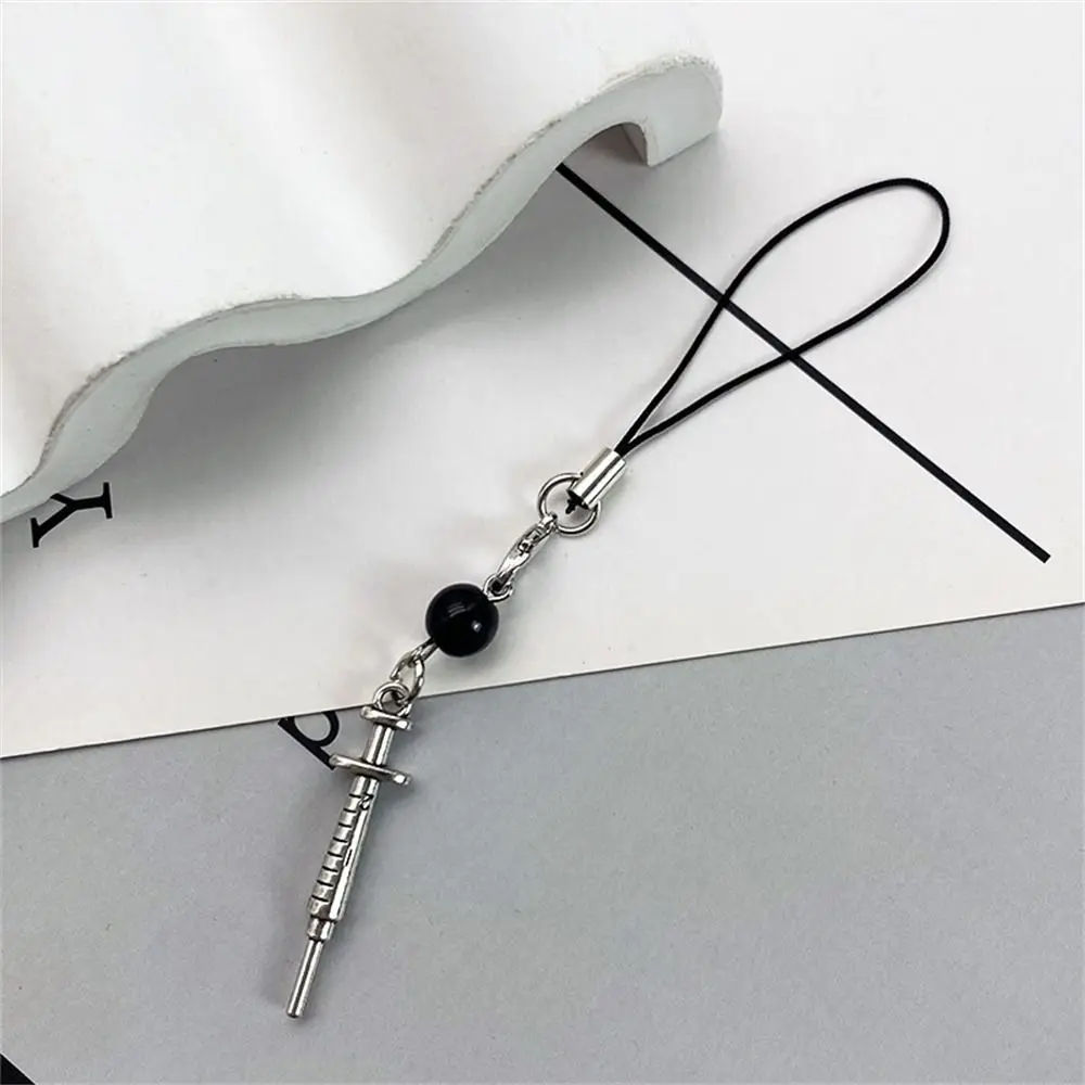 

Handmade Kawaii Y2k Keys Strap Phone Lanyard Beaded Chain Phone Pendant Cool Girl Pink Chain Cellphone Strap Star Phone Charms