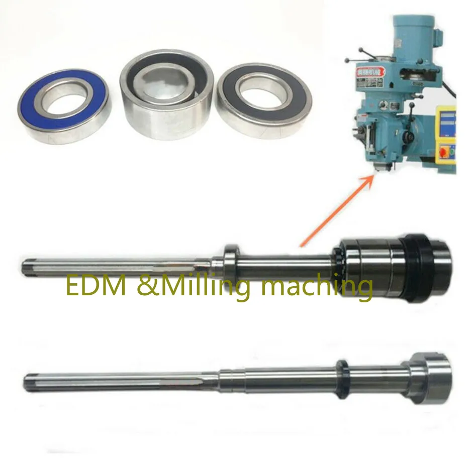 

CNC Milling Machine Parts NT30 Spindle + Bearings Assembly Mill For Bridgeport Mill Tool