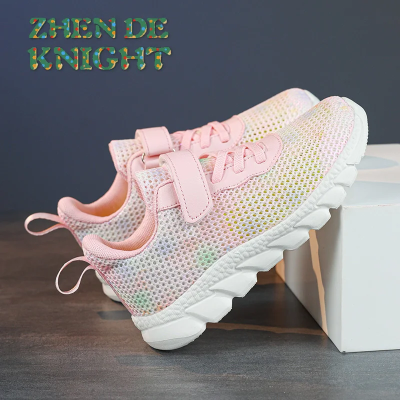 

Boys and Girls Running Shoes Baby Single Shoes Children Summer Shoes Kids Tennis for Girl Footwear Breathable Mesh Sneakers