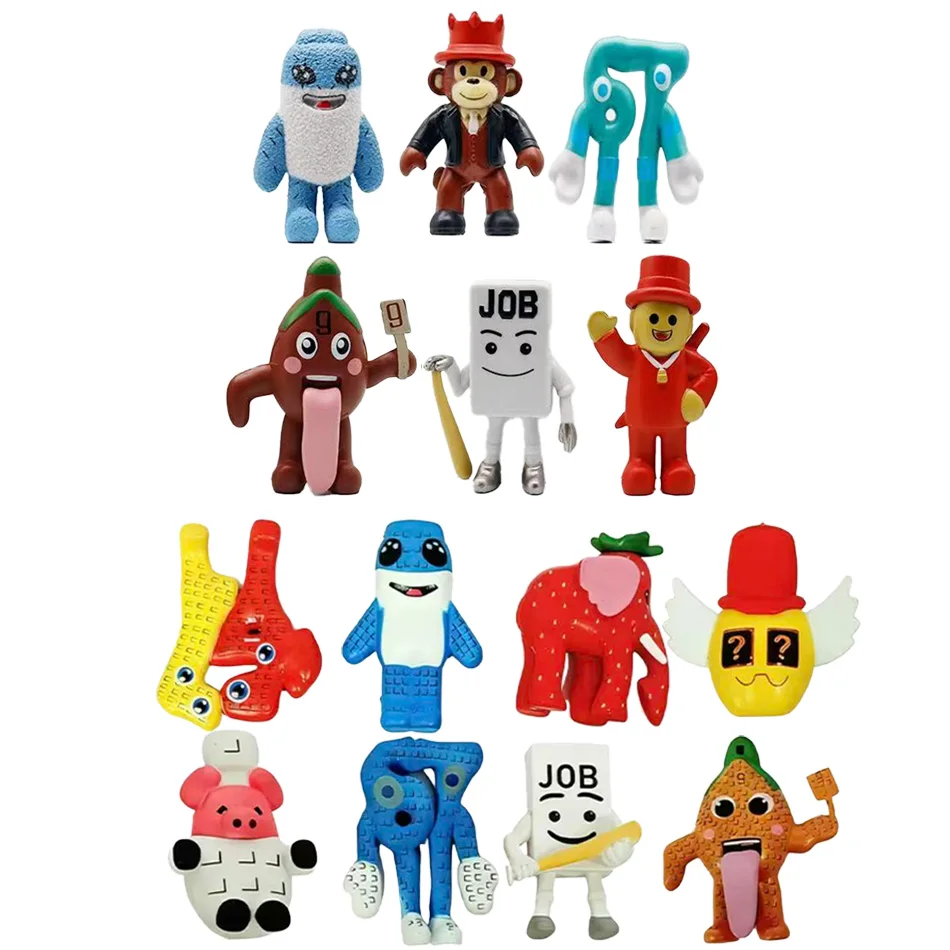 Hot Cartoon Game Steal A Brainrot Cute Figurine Animals PVC Model Toys Decoration Accessories Toys Halloween Christmas Gifts