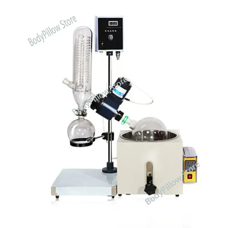 RE-201D Quality Laboratory Small Volume Rotary Evaporator 0.25- 2L Vacuum Decompression Extraction Distiller Machine