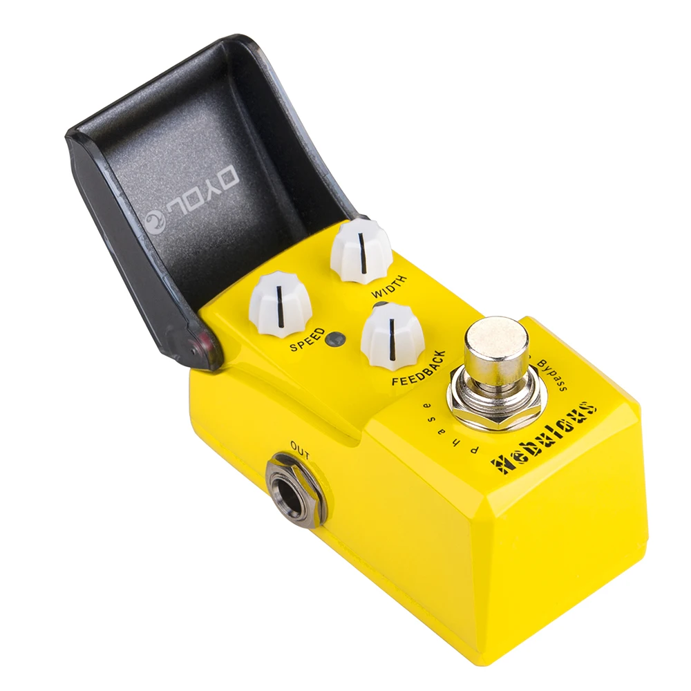 JOYO JF-328 NEBULOUS Classic Analog Phaser Guitar Effect Pedal Phaser Effect Pedal with Speed/Width/Feedback Controls