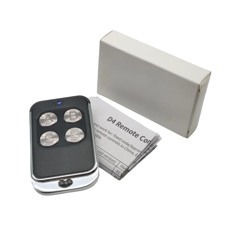 wireless 433mhz copy rolling code HCS301 remote control for automatic door garage door opener