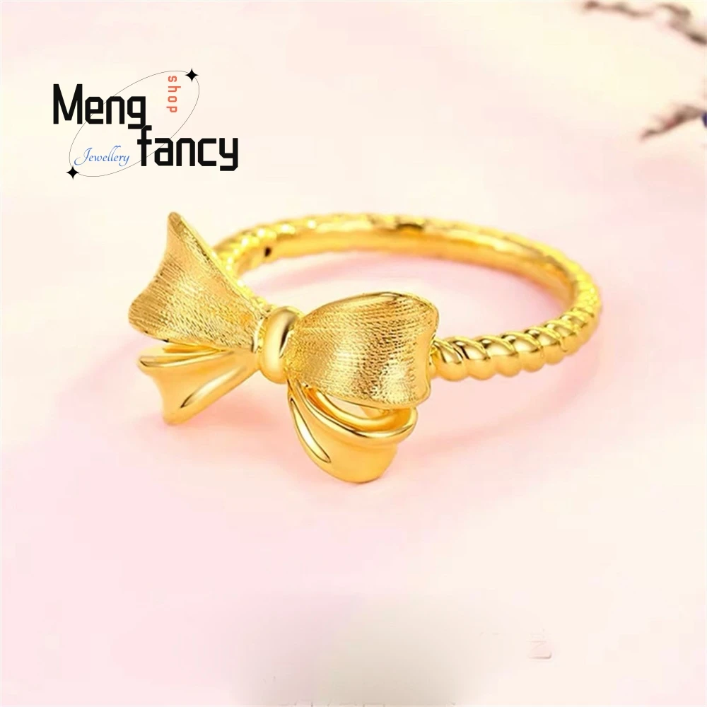 

New Princess Bow Ring, Ancient Gold-Inlaid Ring Bracelet, Ancient-Style Ring Fashion Jewelry Best Selling Handicraft Exquisite