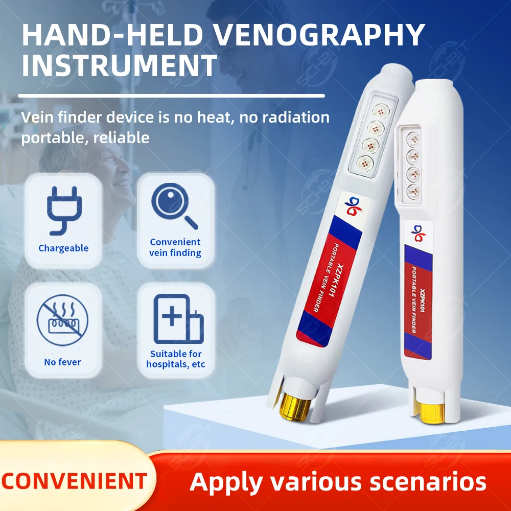 

Medical Infrared Vein Viewer Transilluminator LED Vessel Vein Instrument Vessel Finder Infrared Blood Vessel Lamp