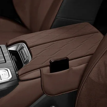 For WEY Mocha Coffee01 Latte Coffee02 Auto Armrest Box Height Increase Cushion Storage Sleeve Armrest Protector Car Interior