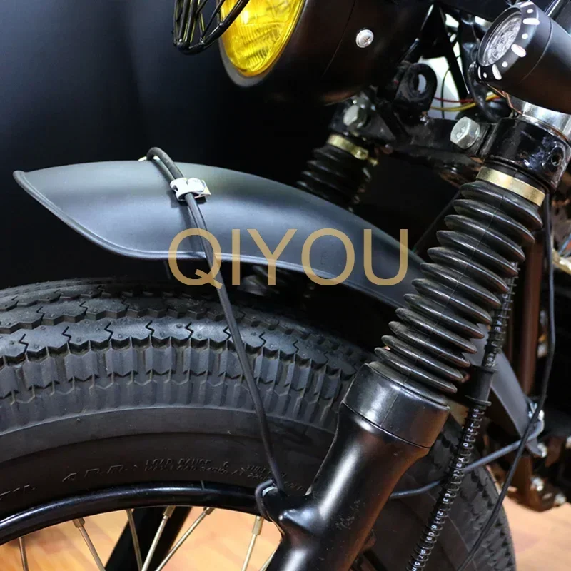 

Universal Motorcycle Retro Front MudguardMotorcycle Fender Mudguard Cover Protective Protector for Honda Suzuki Cafe Racer