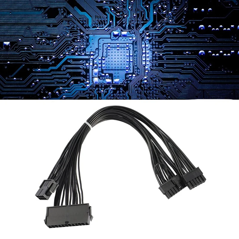 Motherboard Power Conversion Cable 24Pin To 18Pin, 8Pin To 12Pin, Support ATX Power Supply, Suitable For HP Z440 Z640