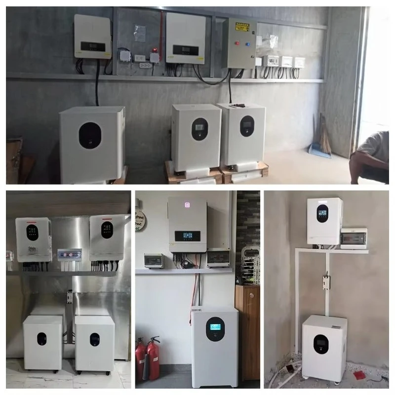 Rural Area Solar Energy System 3KW 5KW 8KW Off Grid Hybrid Solar Panels Kit  Battery Inverter