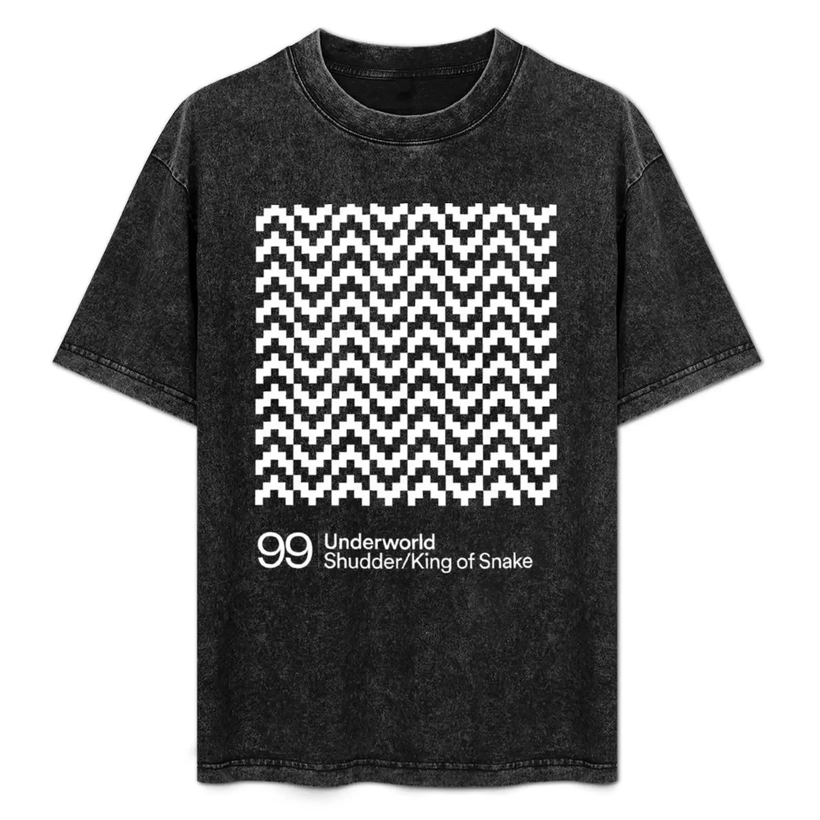 

Shudder/King of Snake T-Shirt tshirts personalised cute tops blue lock mens cotton t shirts