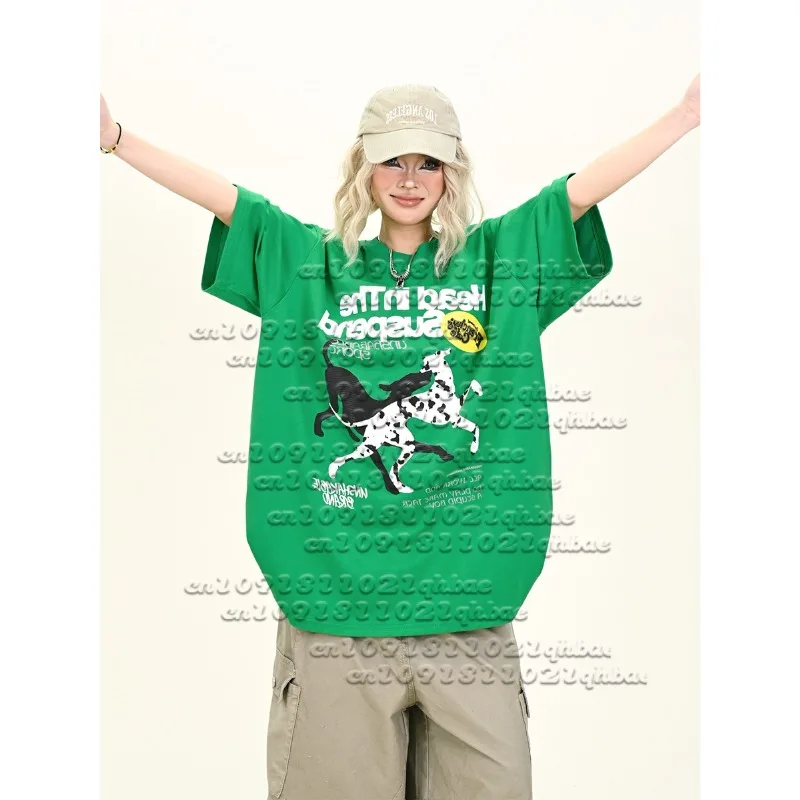 

New Puppy 3D Printed Short Sleeved T-shirt for Women in Summer, Loose, Cute, Versatile, Breathable, Quick Drying Top, Trendy