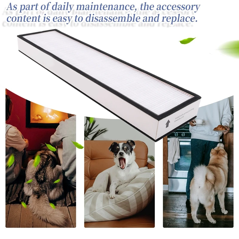 Stable-For Germguardian FLT5000, FLT5111, AC5000E, AC5250PT, AC5350B, CDAP5500, Black+Decker BXAP250 Robot Vacuums Filter Part