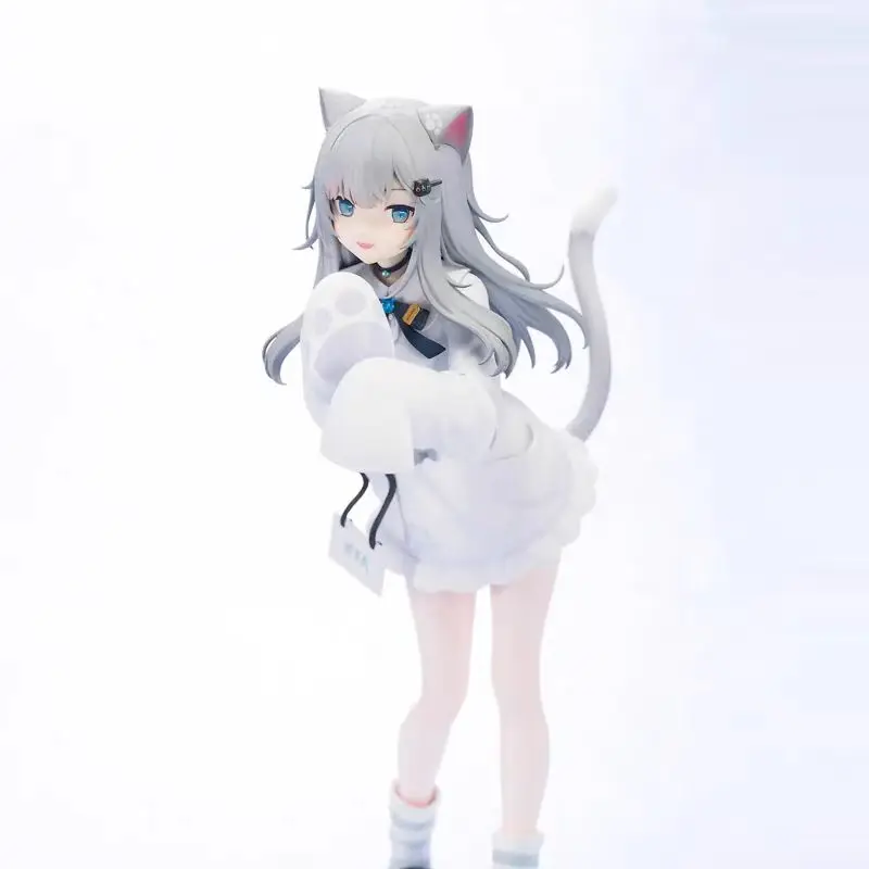 

Cute cat lady hand do cute girl chassis two meta animation model display gift