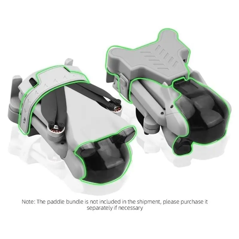 B50B-Protective Accessories For Mini 3 Drone For Gimbal Camera Lock Guard Cap Quick Release Lens Hood Sunshade Lens Cover