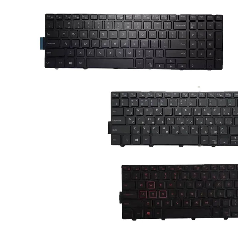 

US/RU Laptop Keyboard For Inspiron 15 5547 5548 5542 5557 7557 7559 5577 5576 Backlit