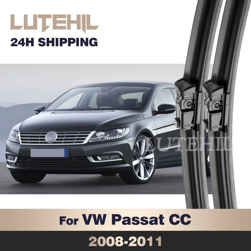 

For VW Passat CC 2008-2011 2009 2010 Wiper Front Wiper Blades Windshield Windscreen Window Brush 24"+19"