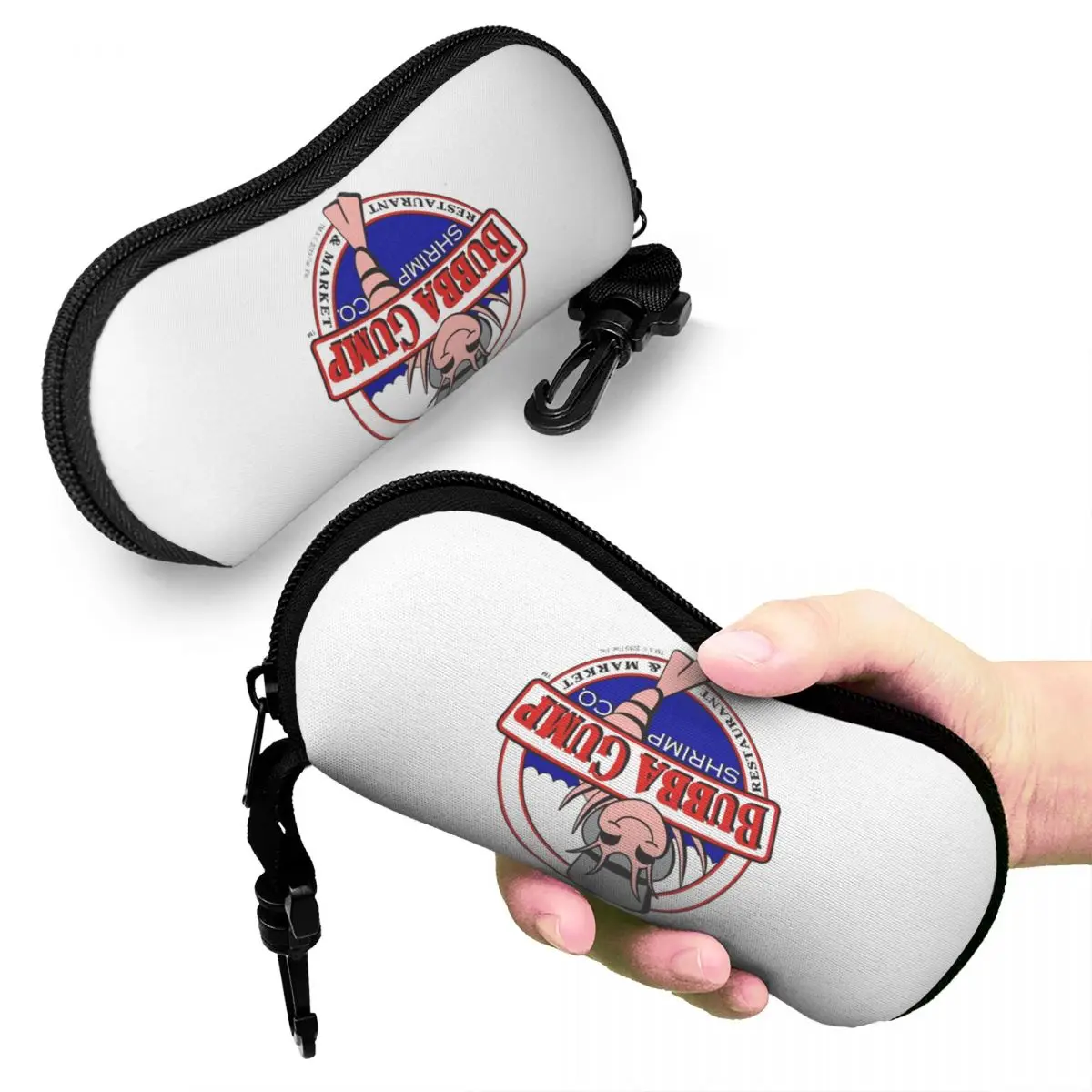 

Bubba Gump лесные креветки морепродукты чехол для очков протектор коробка для солнцезащитных очков женская и мужская мягкая сумка для очков