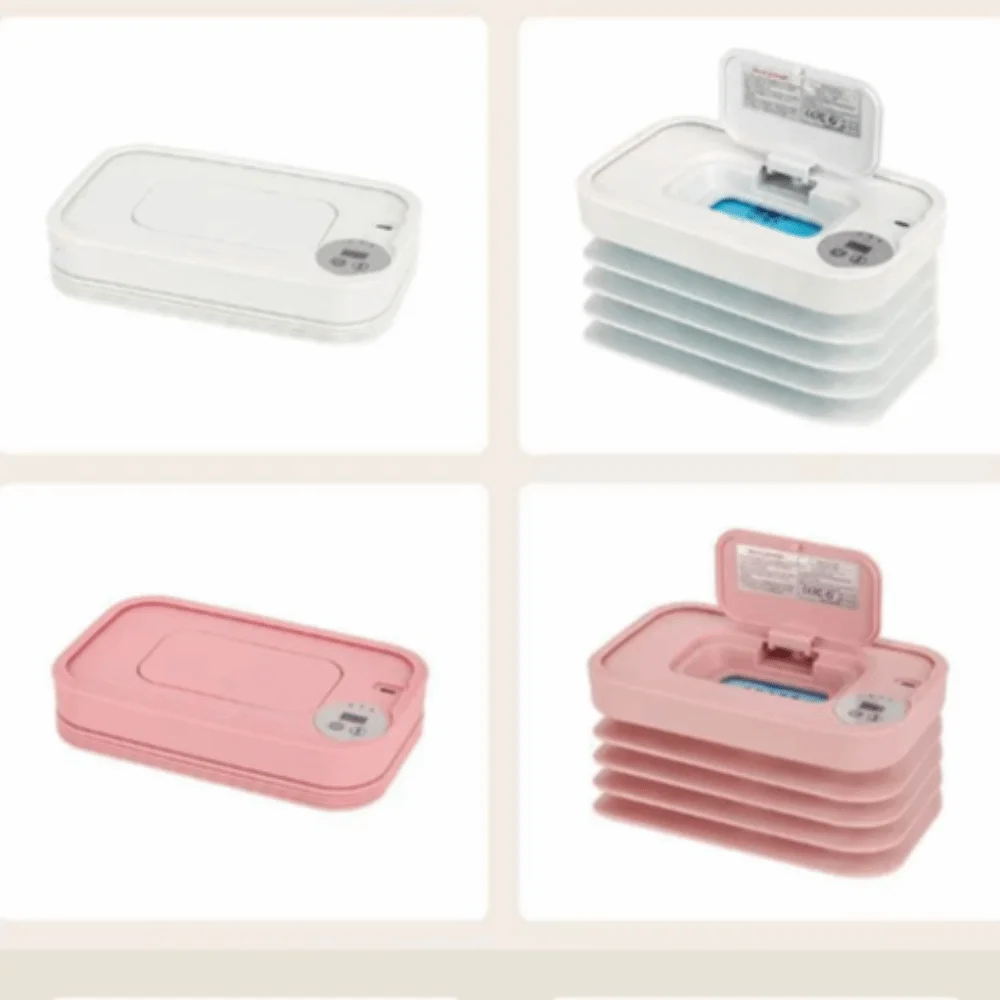 USB Plug-In Portable Wet Wipe Heater Large Capacity Evenly Heating Wet Wipes Mini Moisturizing Tissues Dispenser/Heater view 6