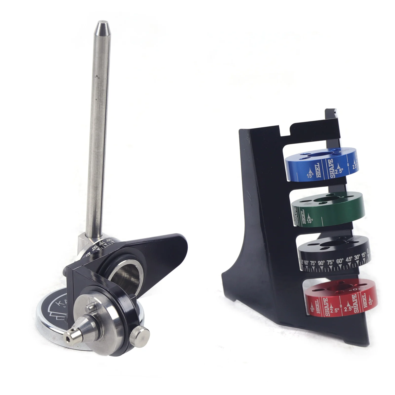 High Precision Sharpener Angler Practical Sharpening Angler Device for Engraving Machine Powerful Function 4 Angle Discs