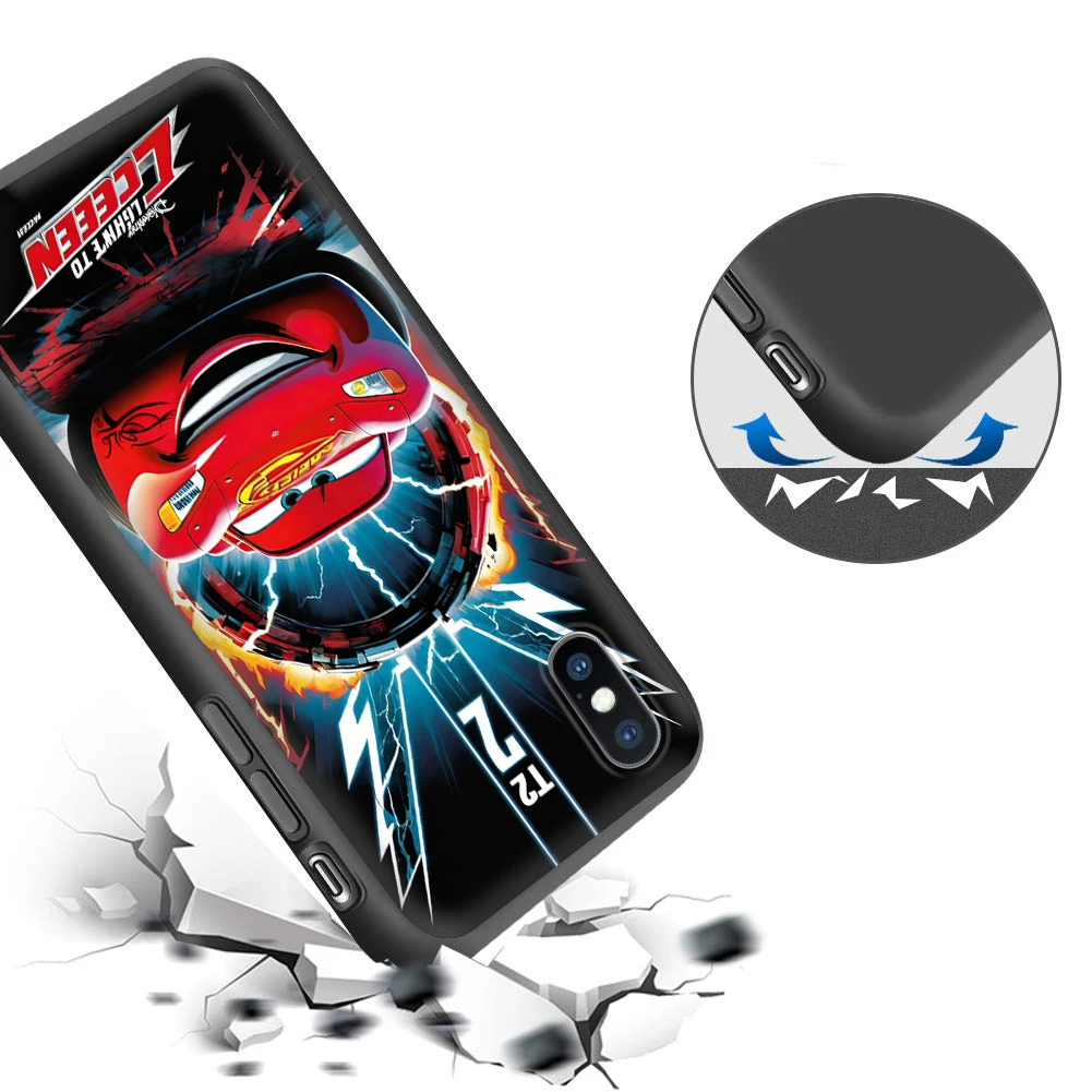 X30 M-McQueen+95 Car Soft Silicone Case for Samsung Galaxy A10 A10s A20 A30 A20S  A40S A50 A50S A70 A81 A82 A91 Caver