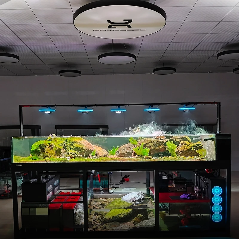 Zetlght UFO F8 MAX Fish Tank Light Native Stream Giro Goldfish Breaking Algae Energizing UFO South America APP Timer
