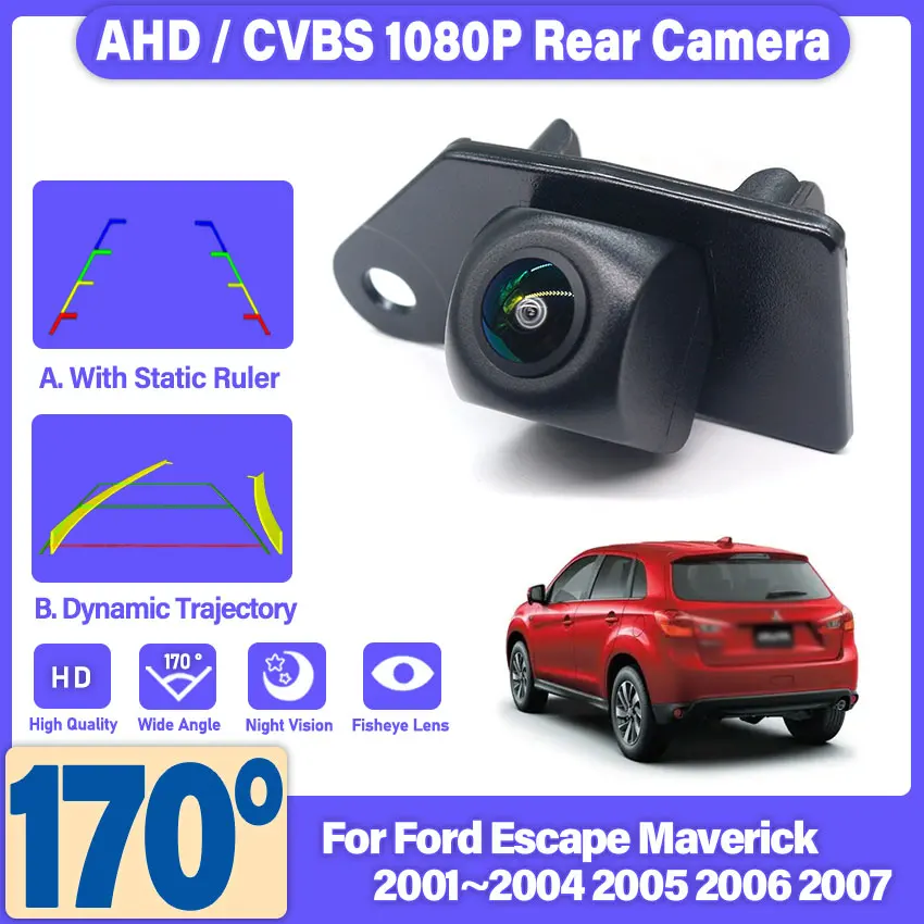 For Mitsubishi RVR 2010~2017 2018 2019 FishEyes Lens Night Vision Waterproof Car Reversing Back Up Camera CCD HD