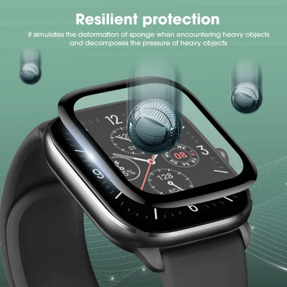 Protetor de tela pmma para huami amazfit gts 4 gts4 mini 3d nti-risco capa completa filme protetor de tela acessórios de relógio inteligente