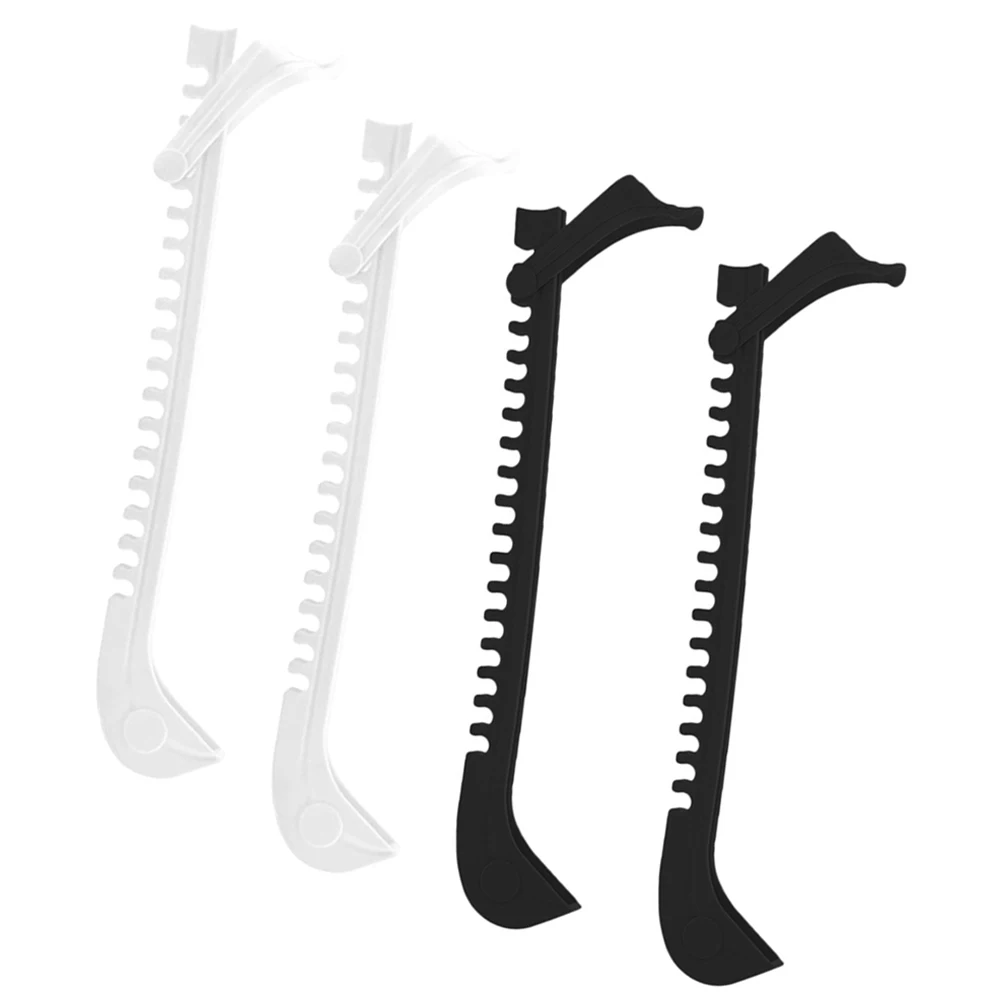 

2 Pairs Ice Skate Guards Figure Skating Blade Protectors Covers For Skates Child Professional Lightweight Durable Storage