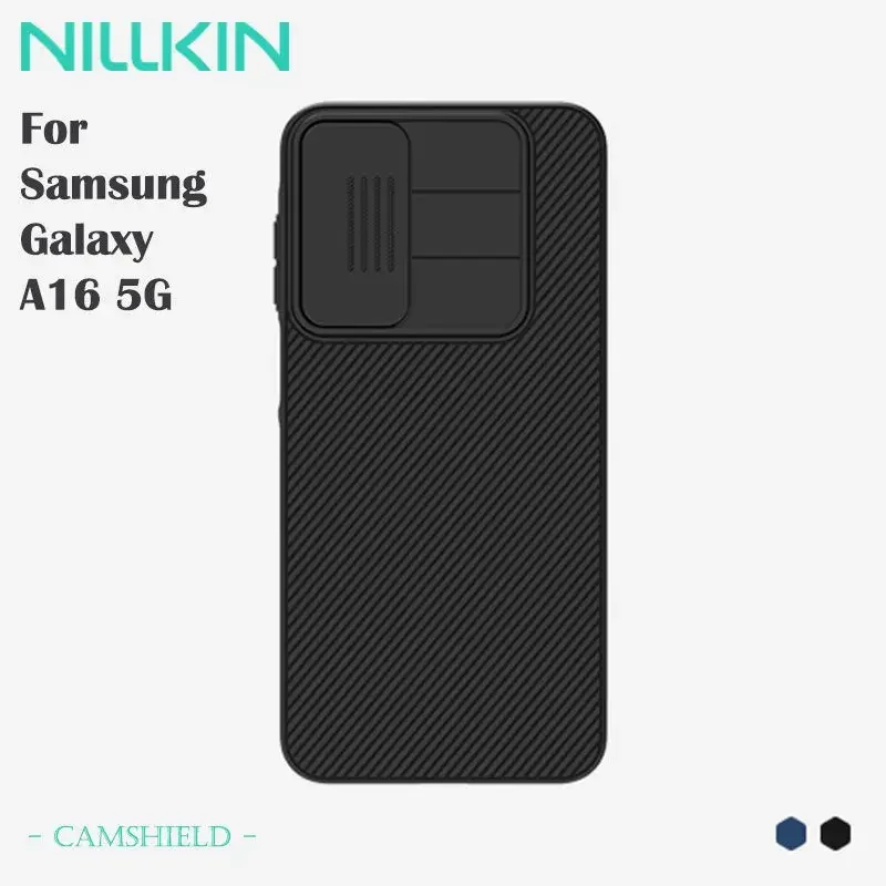 

NILLKIN CamShield Case for Samsung Galaxy A16 5G, Slide Camera Cover Privacy Protection, Anti-Fingerprint Eco Shockproof Cover