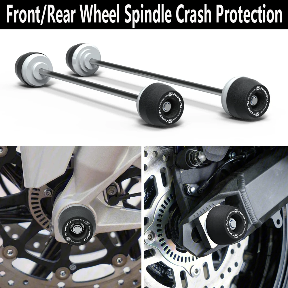 

For Suzuki GSX-S1000GX 2024 GSX-1000 GX motorcycle Front Rear wheel Spindle Crash Protection