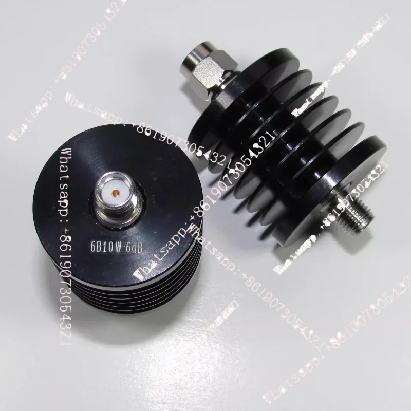 

6B10W-6dB DC-6ГГц 6дБ 10Вт Коаксиальный фиксированный ВЧ-аттенюатор