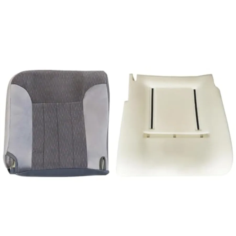 

Driver Side Bottom Replacement Cloth Seat Cover and Driver Seat Foam Cushion Compatible with Dodge Ram 1500 2500 3500 1994 1995