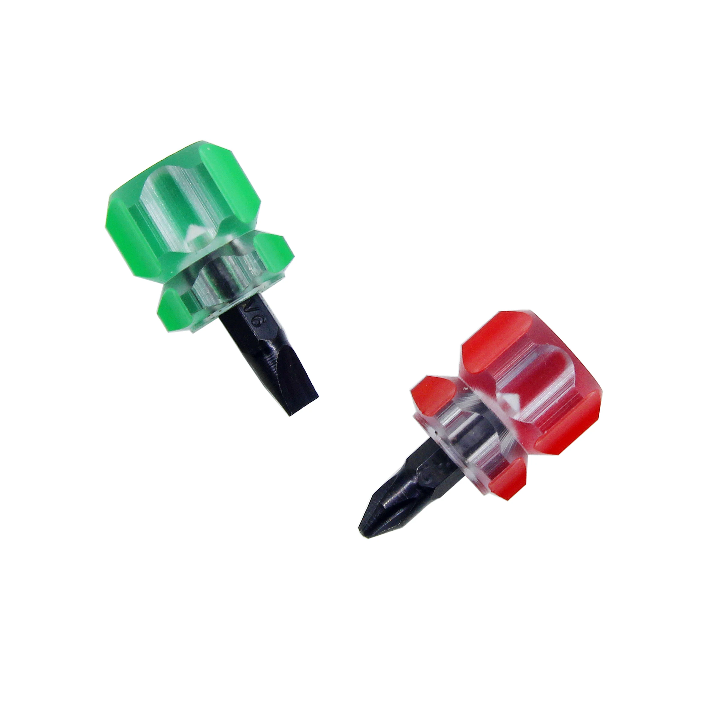 1PCMini Screwdriver Mini Small Portable Radish Head Screw Driver Transparent Handle Repair Hand Tools Precision Car Repair