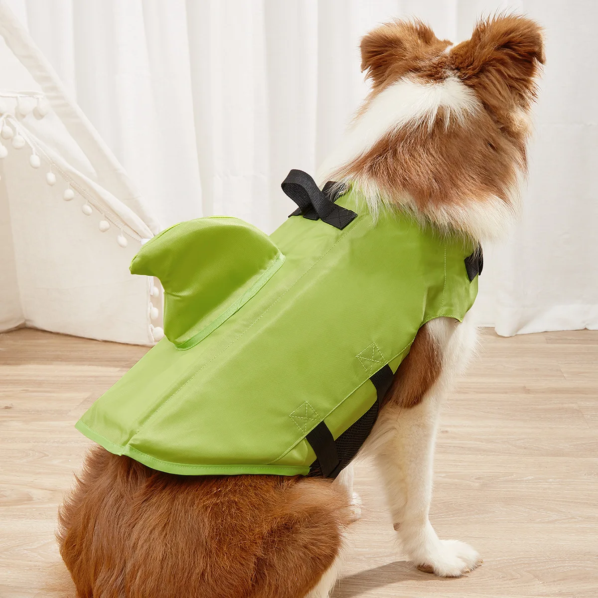 Dog Life Vest Summer Shark Pet Life Jacket Dogs Swimwear Lifeguard Dog Life Jacket Floating Preserver For Swimming Suit