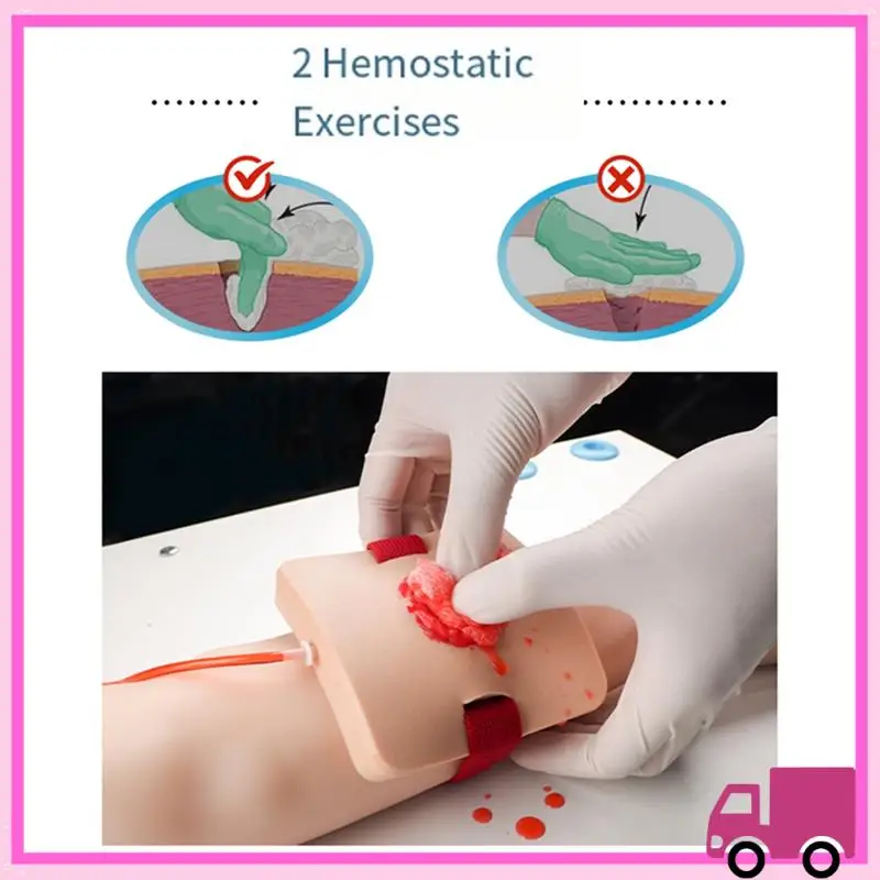 

Compact Trauma Simulated Wound Practice Module Wound Practice Module For Nurse Wound Training Module
