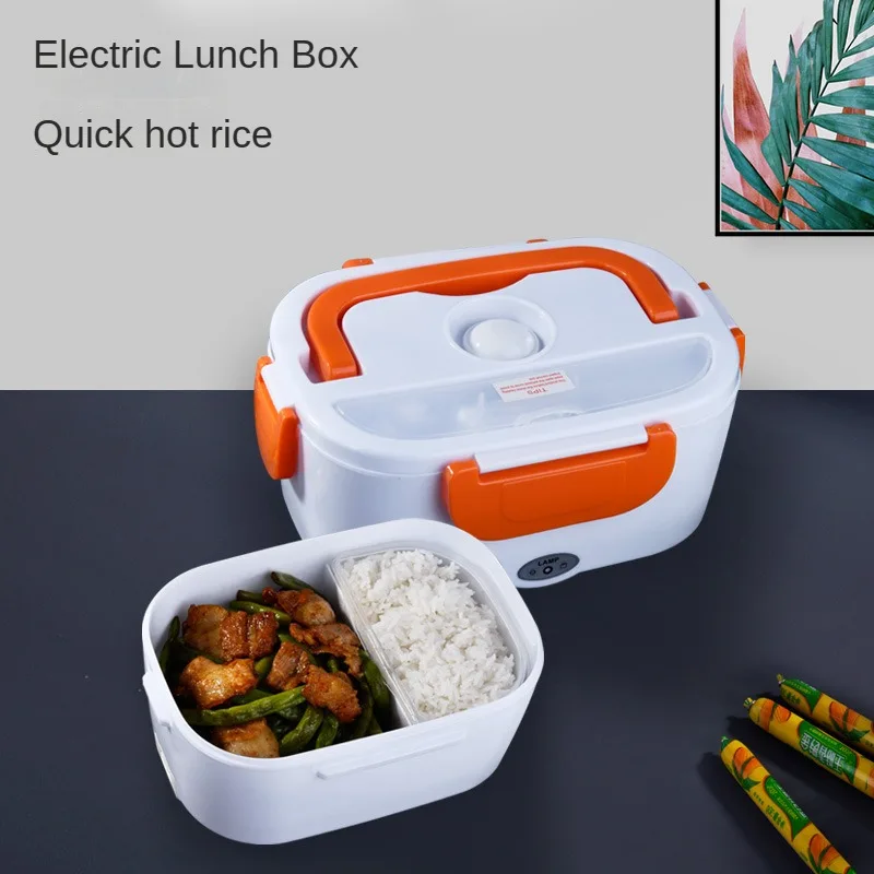 

Plastic Electric Heated Lunch Box 12V Car Truck Travel Outdoor Meal Heating Heater 220V 110V EU US Food Warmer Container